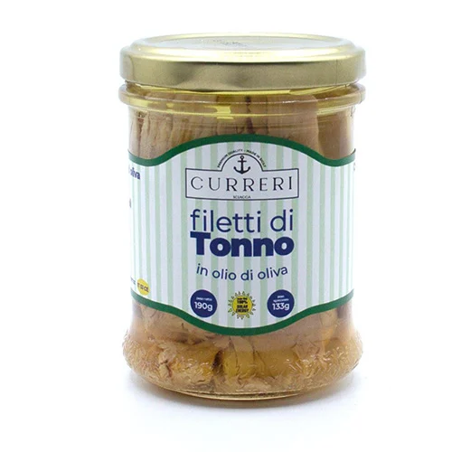 filetti di tonno in olio di oliva
